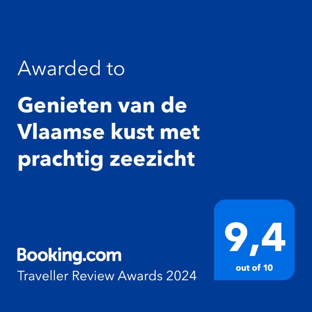 Genieten Van De Vlaamse Kust Met Prachtig Zeezicht De Haan Bagian luar foto